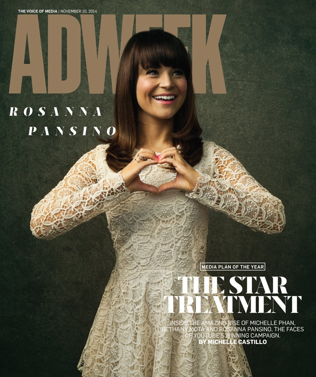 Rosanna Pansino Appears on the Cover of "Adweek"