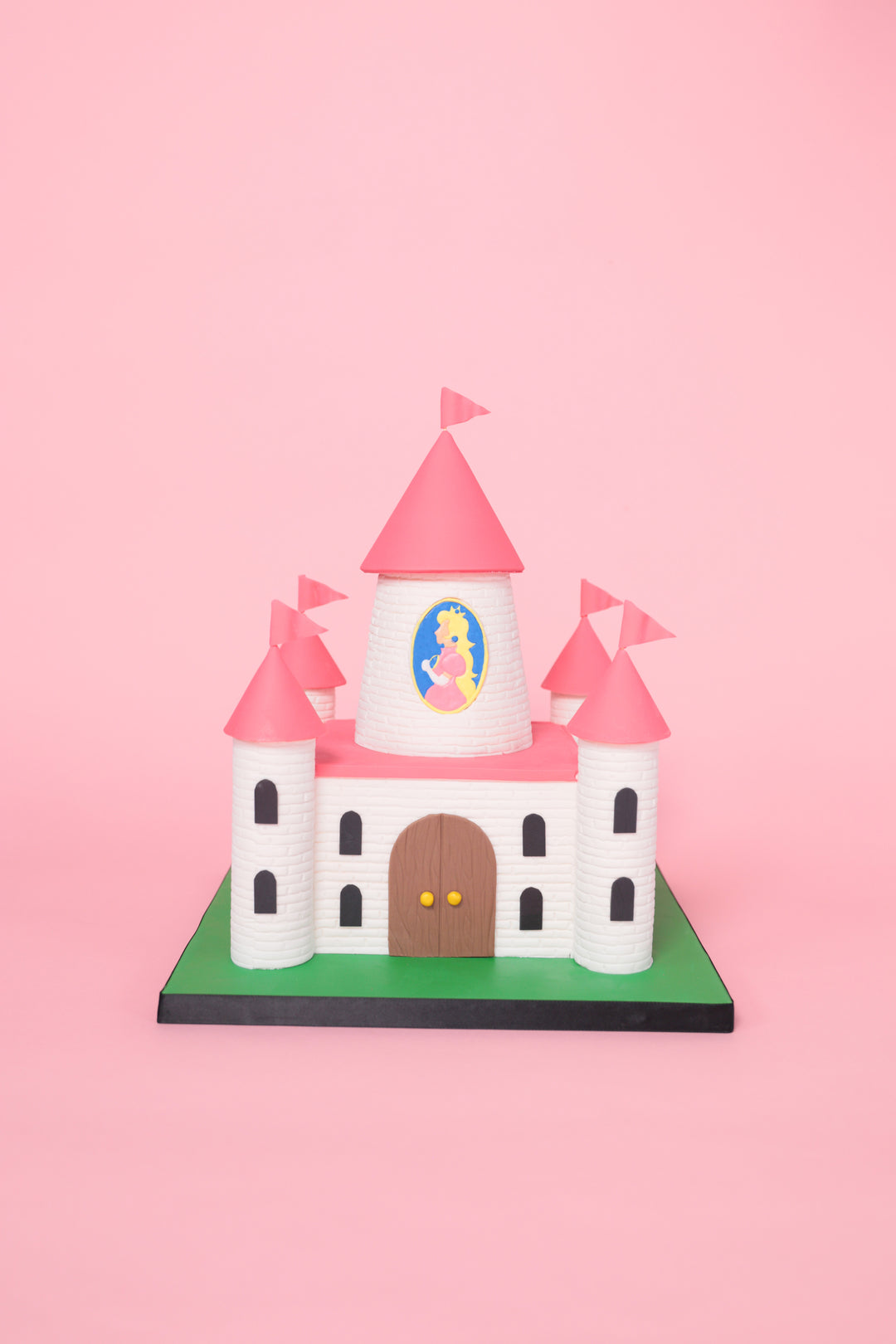 Princess Peach Castle Cake