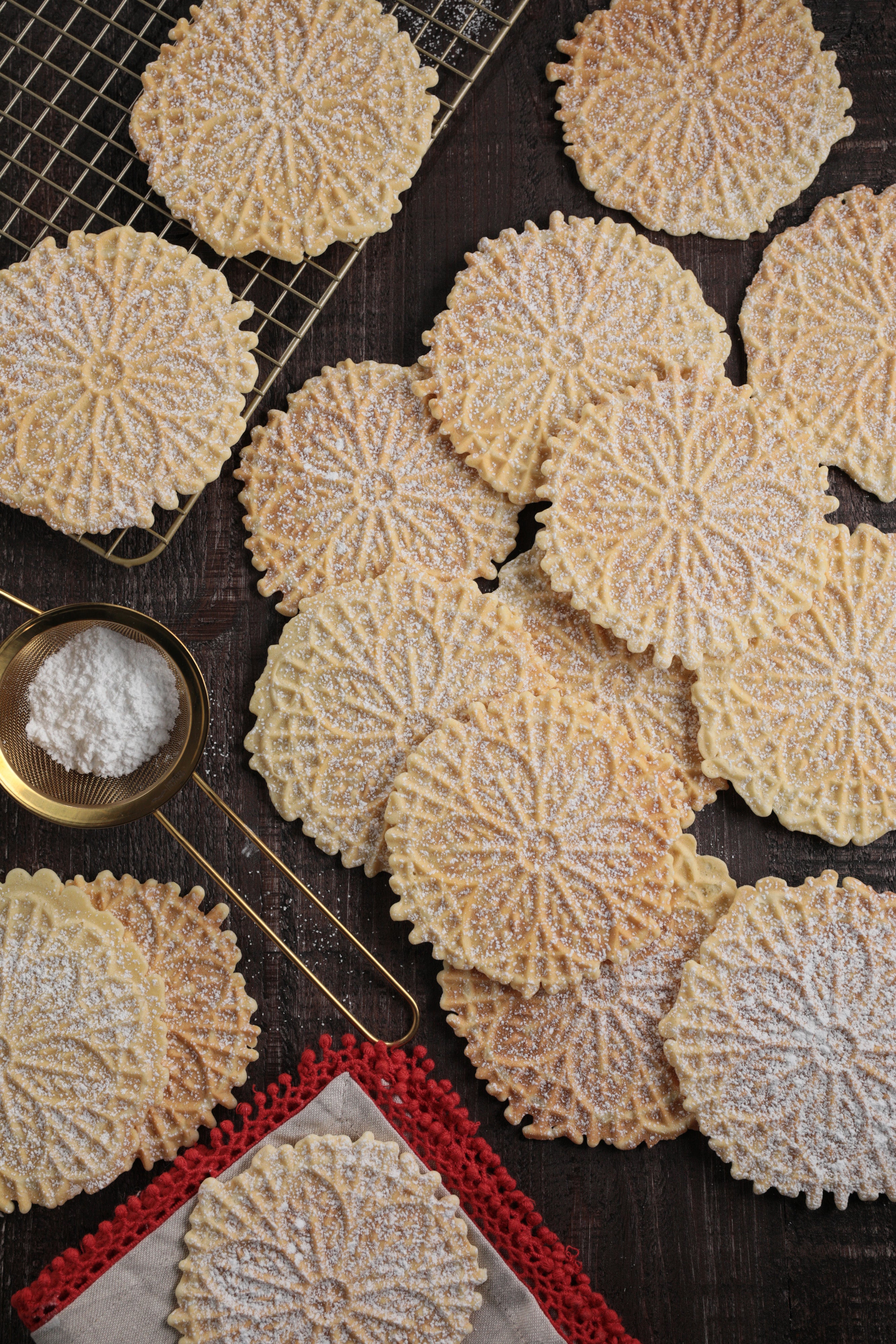 Pizzelle Cookies – Rosanna Pansino