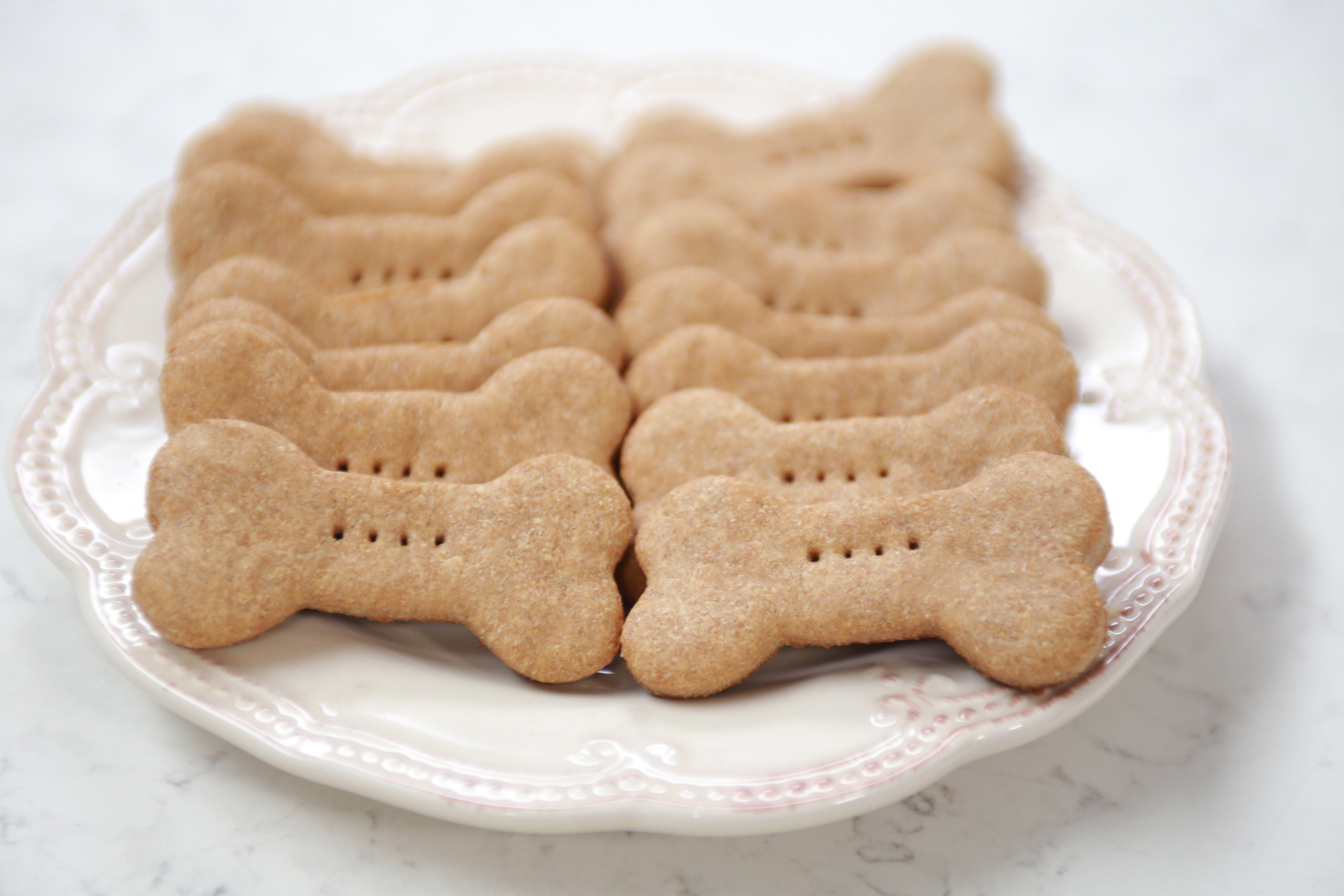 Peanut Butter Dog Biscuits – Rosanna Pansino