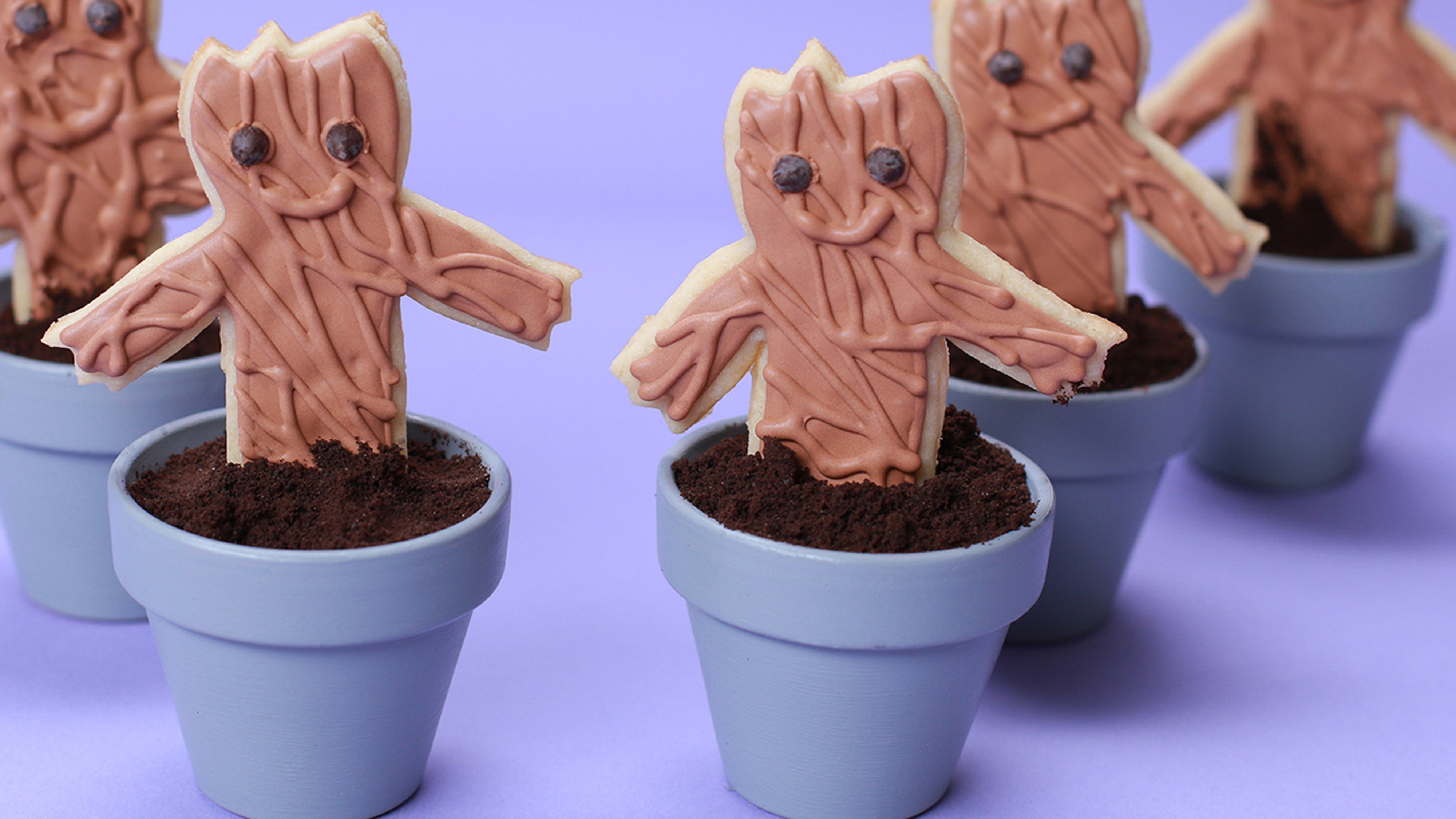 Guardians of the Galaxy Groot Cookies – Rosanna Pansino