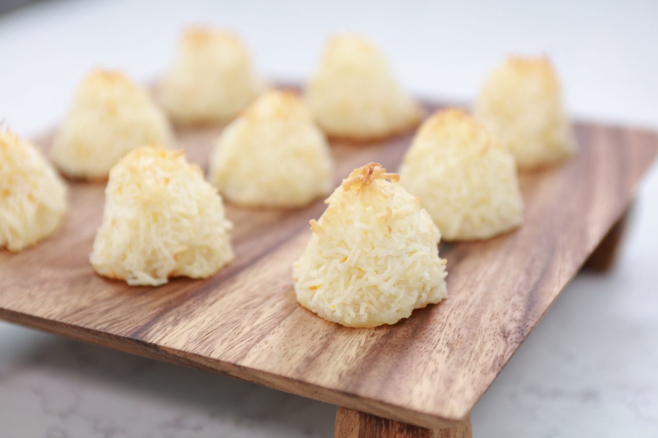 Coconut Macaroon Assassin's Creed Haystacks | Rosanna Pansino