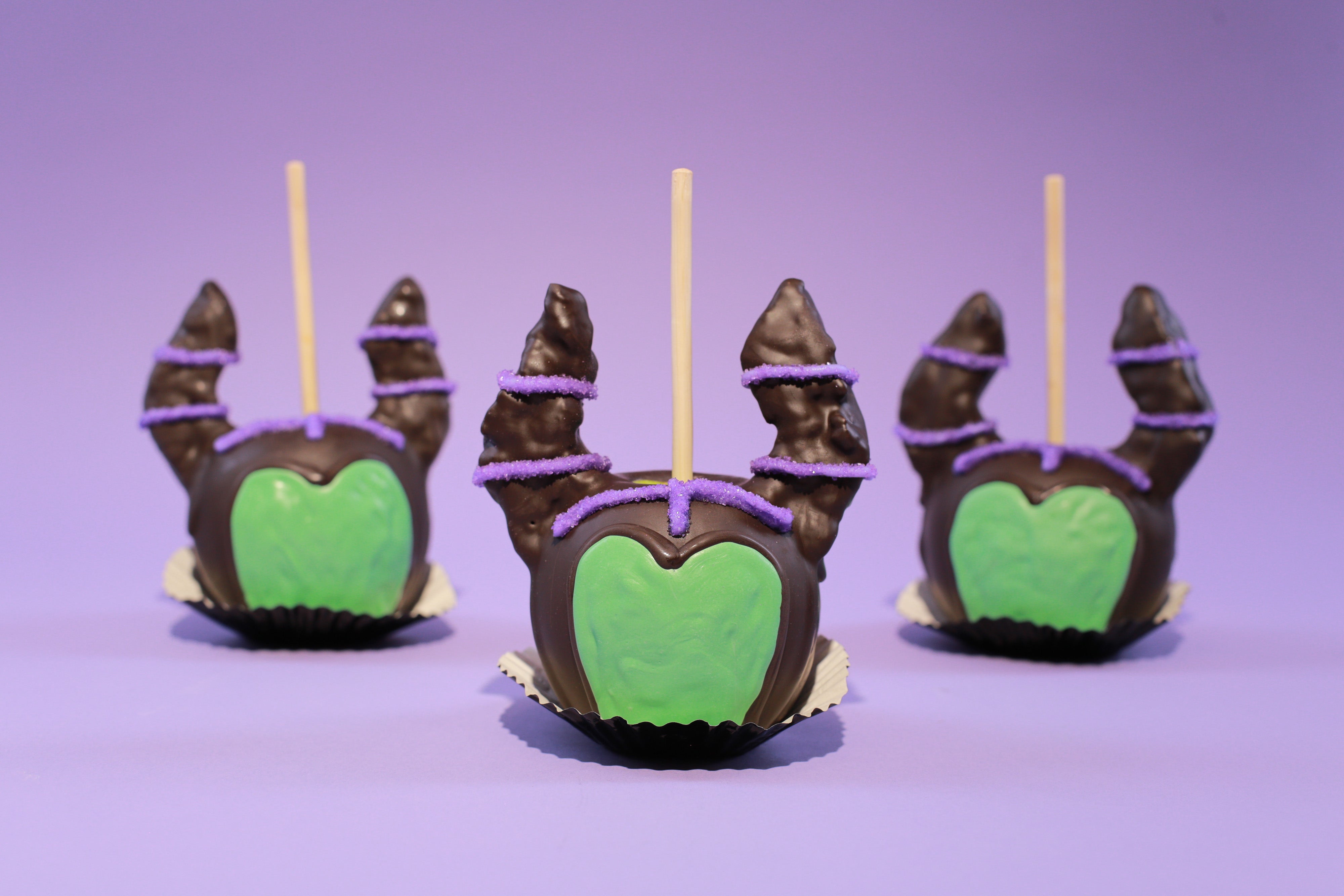 Maleficent Candy Apples – Rosanna Pansino