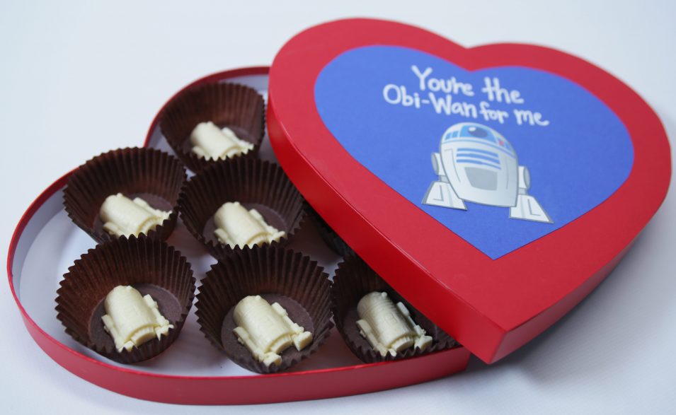 How to make R2-D2 Star Wars Chocolates | Rosanna Pansino