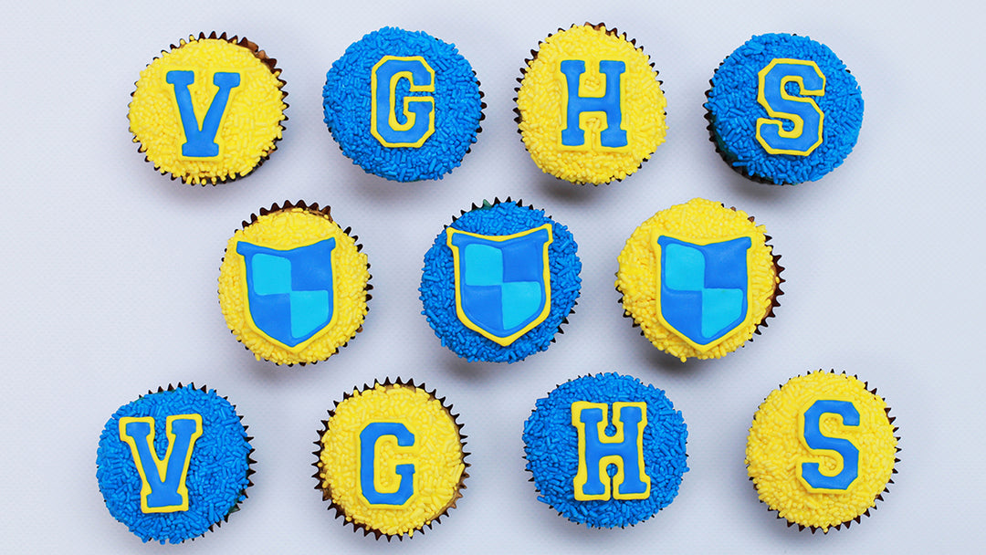 Video Game High School Cupcakes