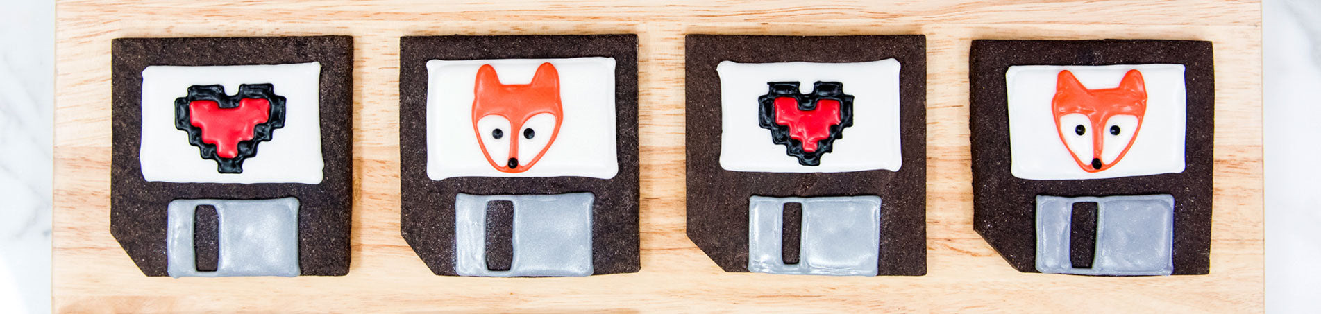 Floppy Disc Cookies | Nerdy Nummies | Rosanna Pansino