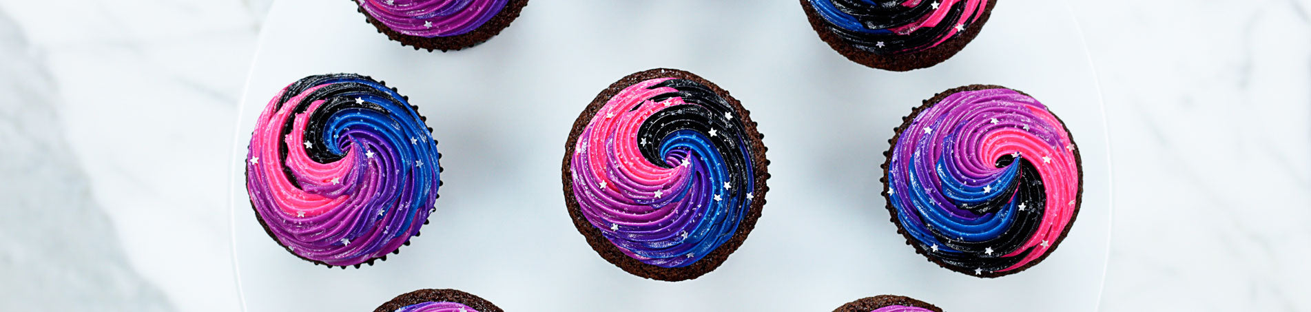 Galaxy Cupcakes Recipe | Rosanna Pansino | Nerdy Nummies
