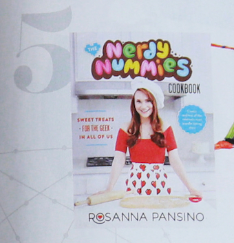 "The Nerdy Nummies Cookbook" Appears in "Game Informer"