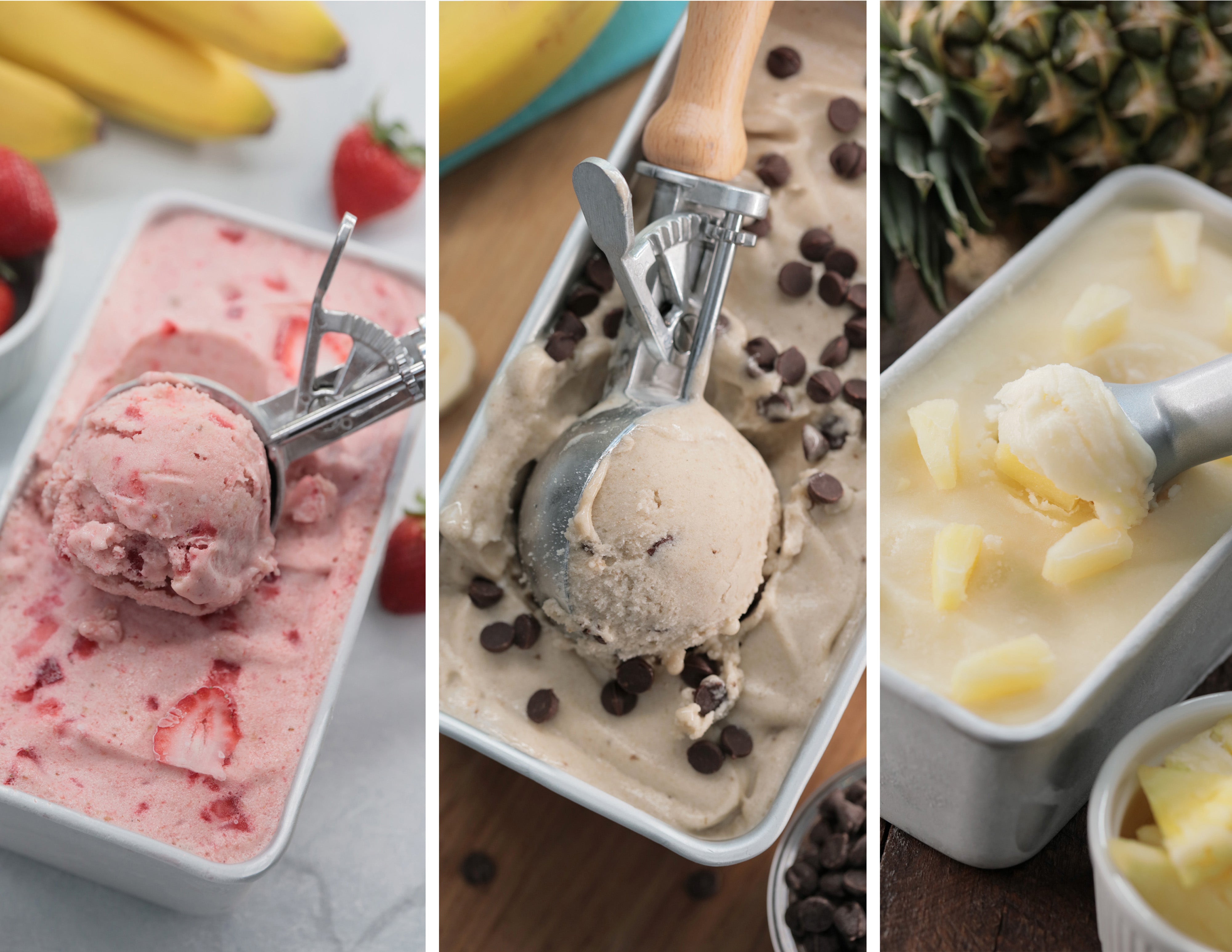 3 Easy Dairy-Free Ice Cream Recipes – Rosanna Pansino