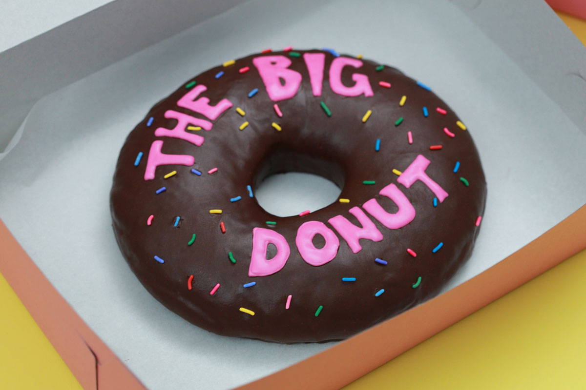 Giant Zootopia Donut recipe | Nerdy Nummies | Rosanna Pansino