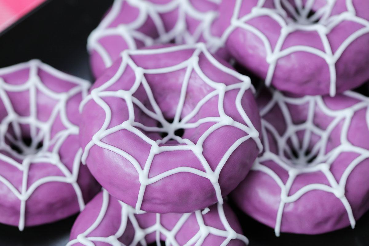 Undertale Spider Donuts - Dairy Free | Rosanna Pansino