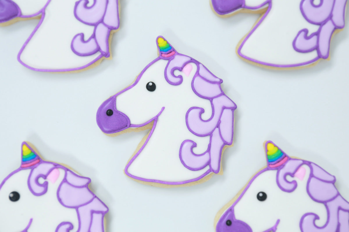 Unicorn Emoji Cookies | Nerdy Nummies | Rosanna Pansino & Lilly Singh