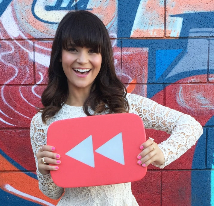 Rosanna Pansino Appears in "YouTube Rewind: Turn Down for 2014"