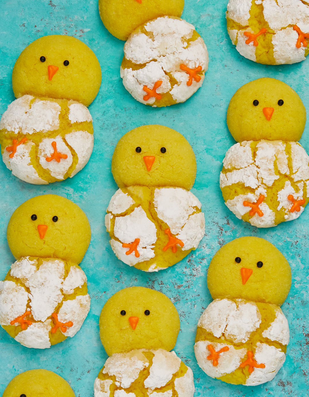 Chick Crinkle Cookies