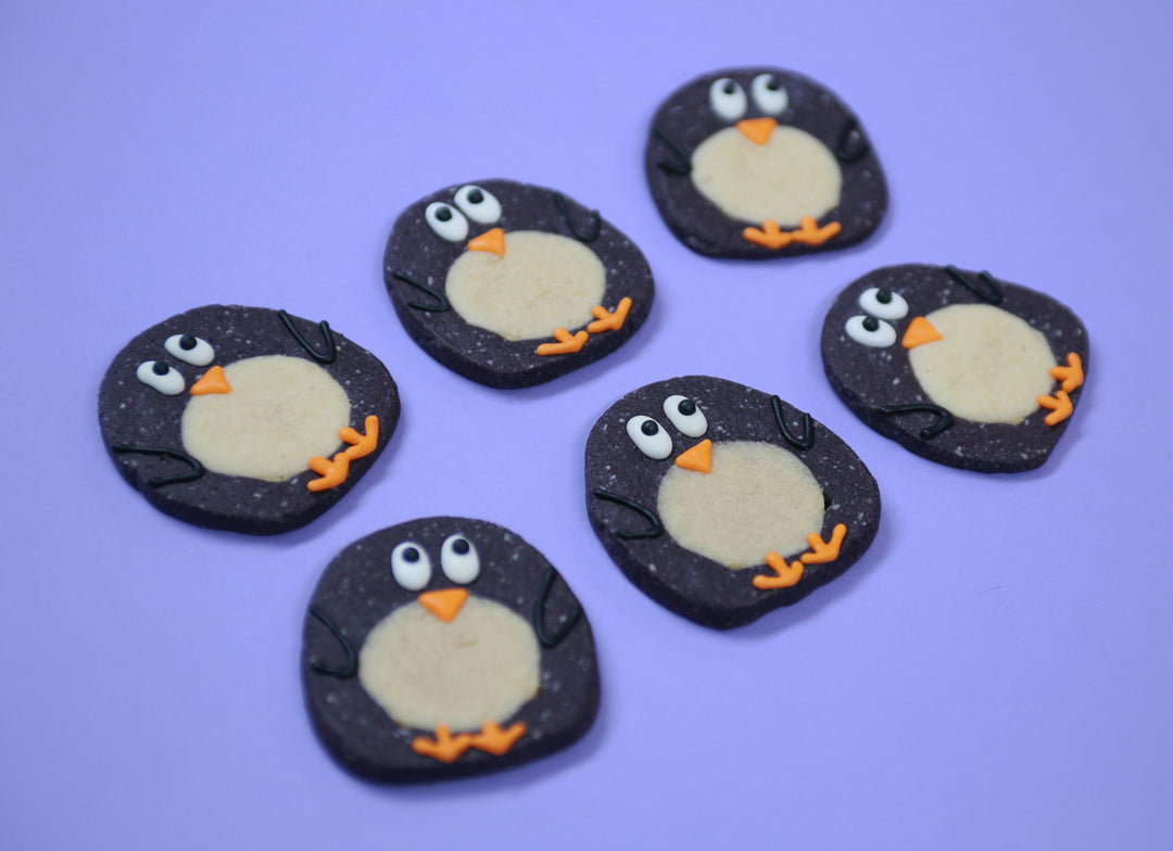 Awkward Penguin Cookies