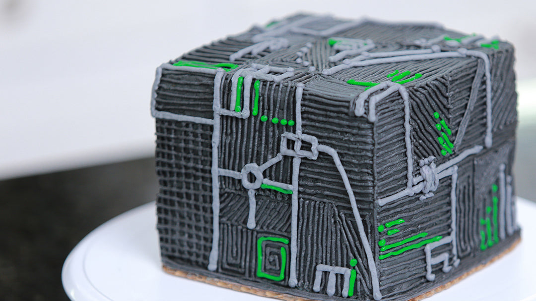 Borg Cube Cake