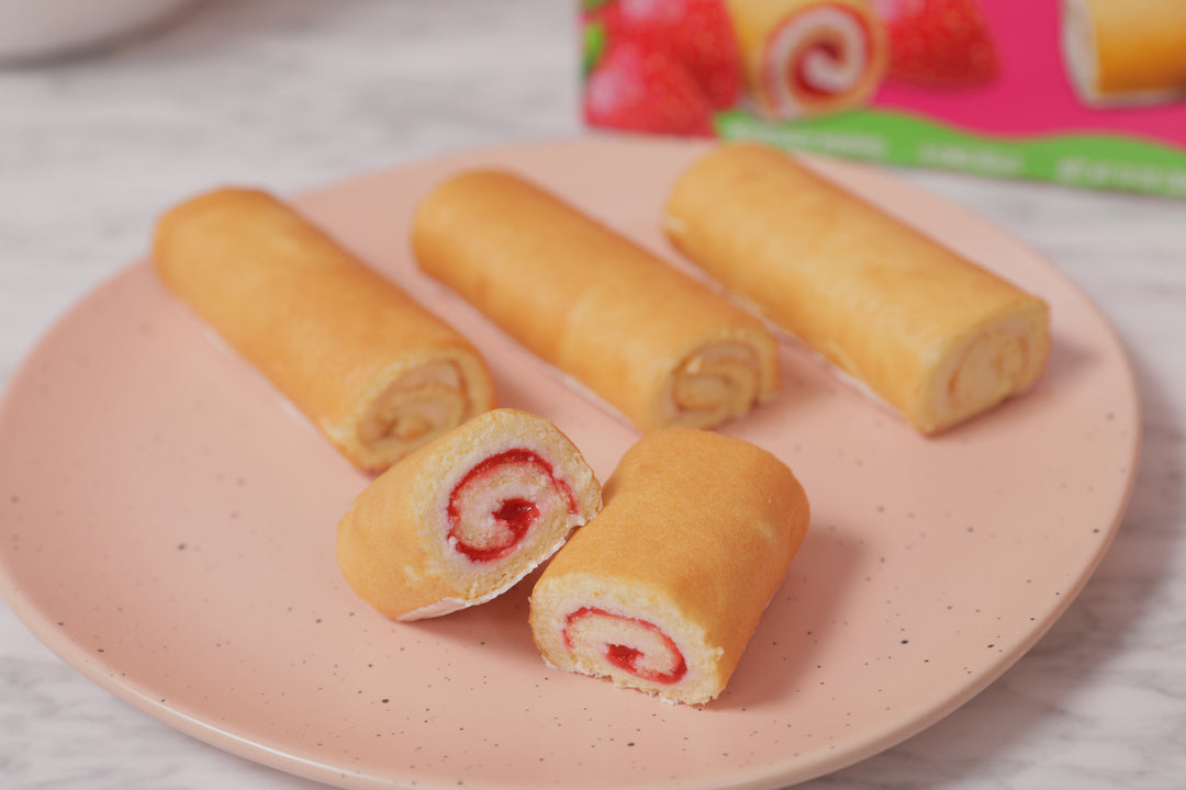 Strawberry Shortcake Rolls