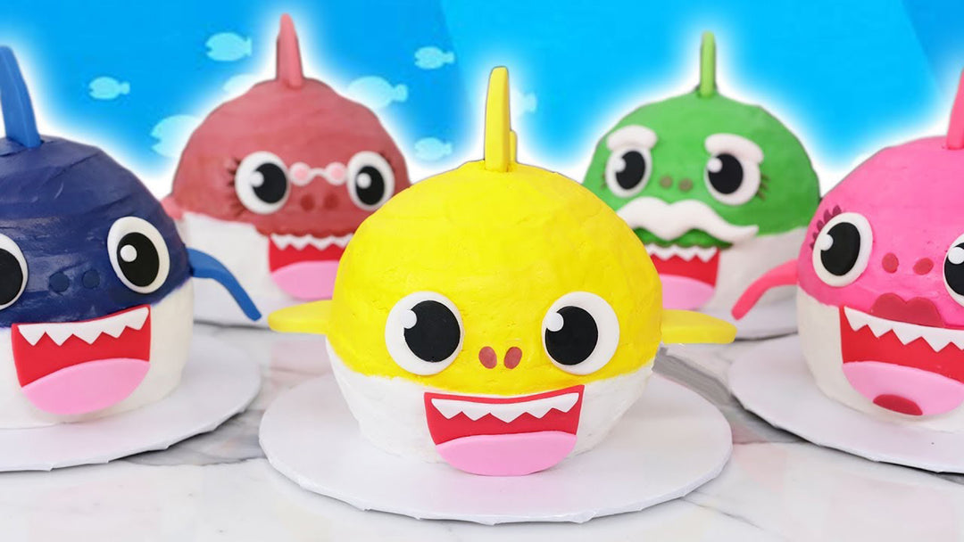 Baby Shark Cakes