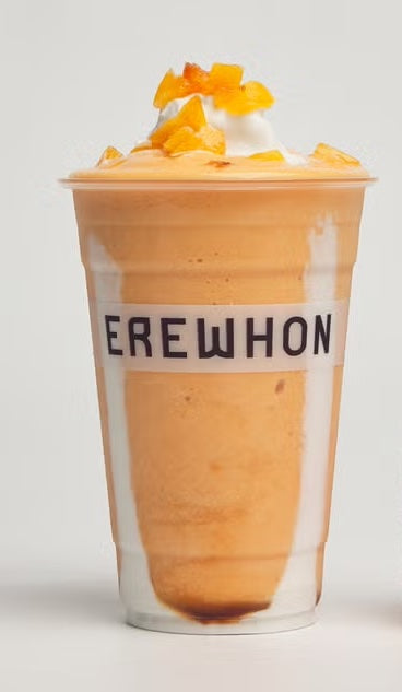 Homemade Kendall Jenner's Peaches and Cream Erewhon Smoothie