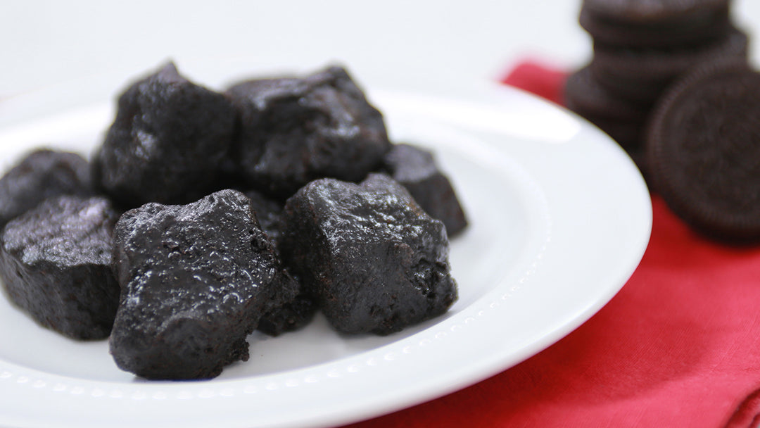 Minecraft Coal Cookies