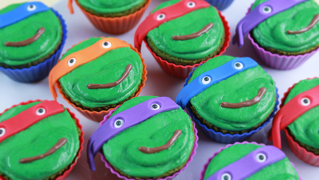 Teenage Mutant Ninja Turtles Cupcakes