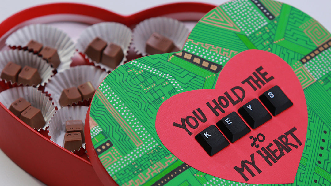 Computer Keyboard Chocolates