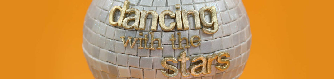 Dancing with the Stars Mirror Ball Cake