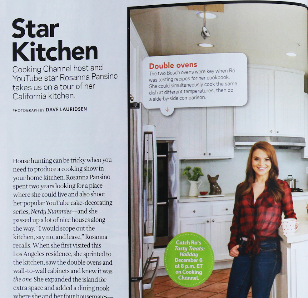 Rosanna Pansino Featured in "Food Network Magazine"