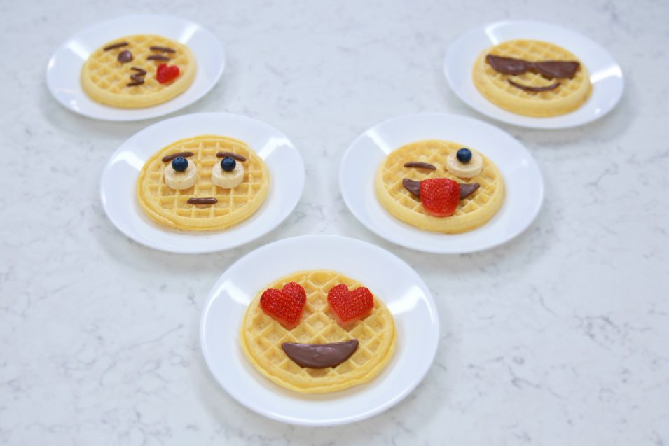 How to make Emoji Waffles Rosanna Pansino