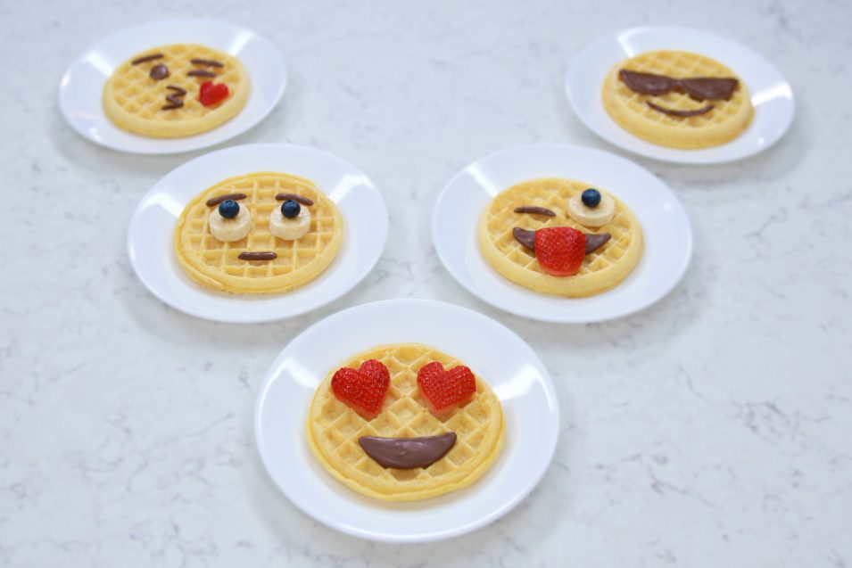 Emoji Waffles