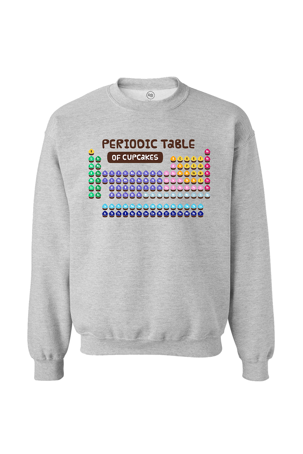 Periodic Table of Cupcakes Sweatshirt