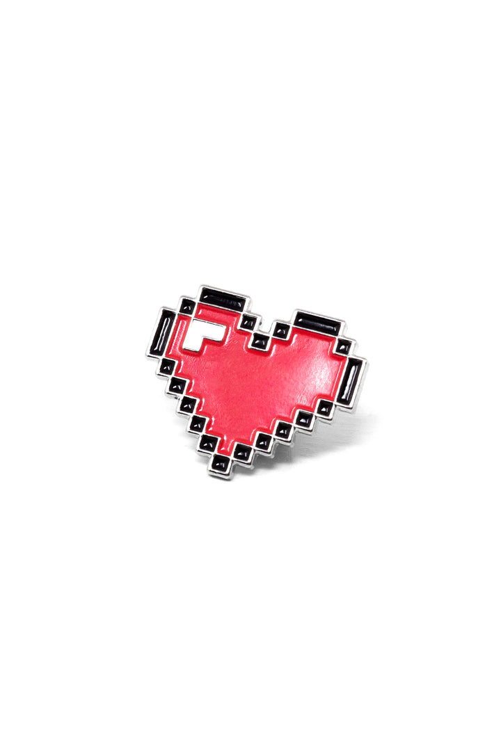 8-Bit Heart Pin | Rosanna Pansino Merch